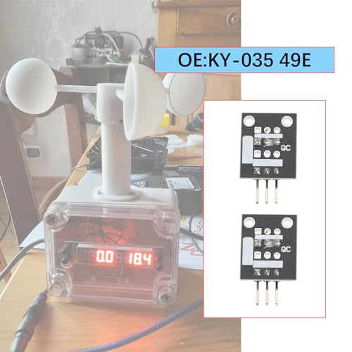 Módulo sensor magnético efecto Hall KY-035 evita fallos de desgaste mecánico en Arduino y PIC 3