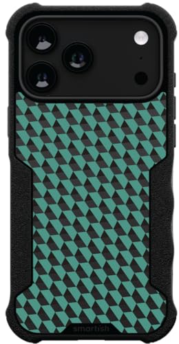 Smartish® iPhone 18 Pro Max/17 Pro Max MagSafe Armor Case - Gripzilla [Heavy Duty + Rugged] - Out of Shape - Drop Tested 6FT - Shockproof - Geometric Design - Hexagon Pattern