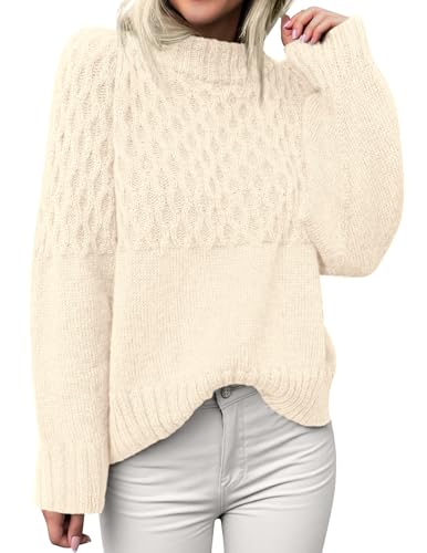 PRETTYGARDEN Oversized Sweaters for Women 2025...
