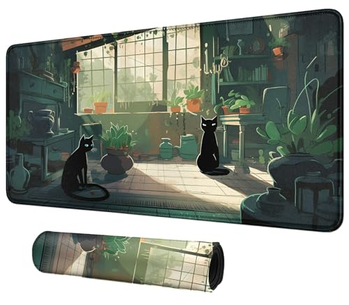 Image of Card Mat for MTG & TCG Playmat,Black Cats