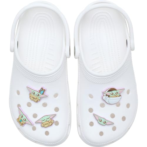 Image of Crocs Jibbitz Disney Star Wars Shoe Charm Packs, Grogu, 5-Pack