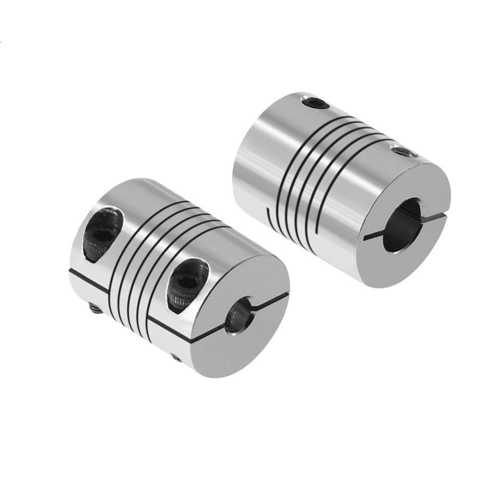 100 stücke 5x8x25mm 3D Drucker Flexible Kupplung D20 L25 Stepper Servo Motor Kupplung T8 Blei schraube Koppler