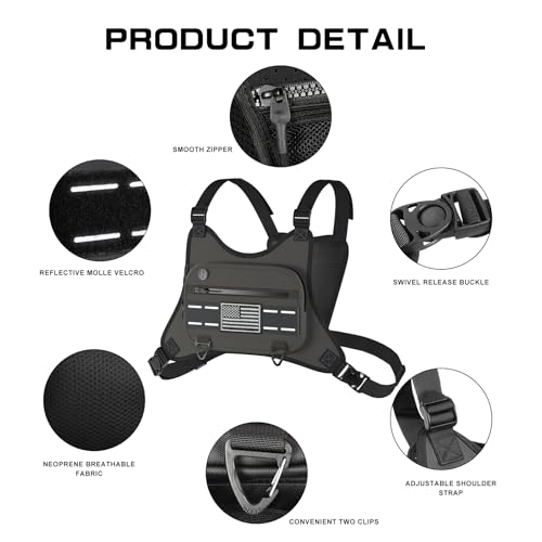 Dzanwo 2401 Sports Chest Bag For Men Women, Running Vest Bag thumb #1