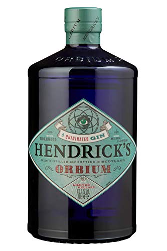 Hendrick's Orbium Gin, 70cl – ein wundersam komplexer Hendrick’s Gin mit zusätzlichen Extrakten von Chinin, Wermut und blauer Lotusblüte