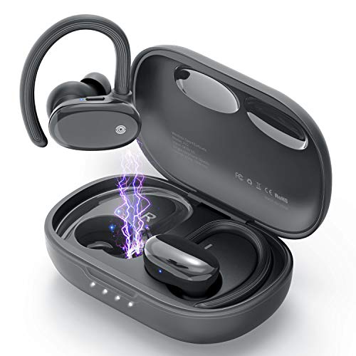 Wireless Earbuds Bluetooth 5.0 Headphones, AOPOY TWS Sports Wireless Earphones 60H Playtime IPX6 Wat - //coolthings.us