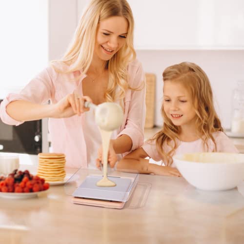 Food Scale, Chwares Rechargeable Kitchen Scale With Trays 3000G/0.1G, Small Scale With Tare Function Digital Scale Grams And Ounces For Weight Loss, Dieting, Baking, Cooking, Meal Prep, Coffee, Green #TOP5