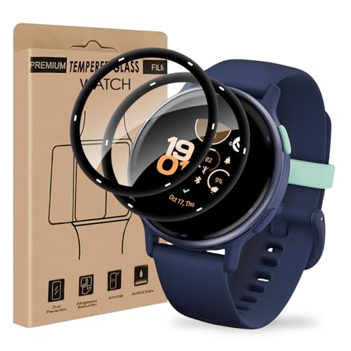 Bodyguard 2 Stück Schutzfolie für Panzerglas für Garmin Vivoactive 5 Ultradünn Ultra-Klar 100% Touchgenauigkeit Frei von Kratzern Bruchsicherheit Dauerhaft Unzerbrechlich Vivoactive 5 Folie
