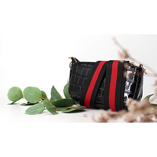 Image of TANOSII Wide Purse Strap Adjustable Replacement Shoulder Crossbody Strap Handbag Strap