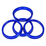 Sie bieten auf 4 eloxierte Aluminium Zentrierringe in der Größe: 66,6 - 57,1