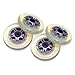 TGM Skateboards 4 Clear Wheels W/Abec7 Bearings for Razor Scooter 100mm
