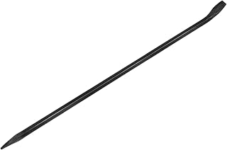 uxcell Hexagonal Connecting Bar Sleever Bar 30'' Steel Crowbar for Prying and Aligning with Chisel End