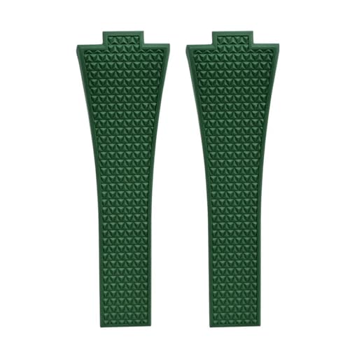 [-ł] 11mm 12mm FKM RxbNX XgbvATissot PRX V[Y Super Player 35mm 40mm tbfS NCbN[X o^tC obN EHb`ohƌ݊(Green no clasp