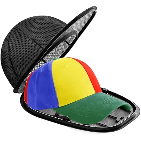 Fododo 1 Pack Hat Washer for Baseball Caps, Ball Cap Washer for Washing Machine with Mesh Bag, Hat Cleaner Protector Frame Cage for Adults and Kids Cover