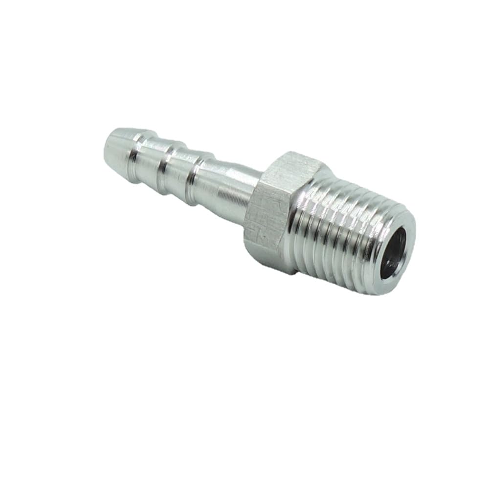 5 Pcs Brass Hose Barb Fittings 1/2" Barb to 1/2 NPT Male Pipe Adapter — view 19