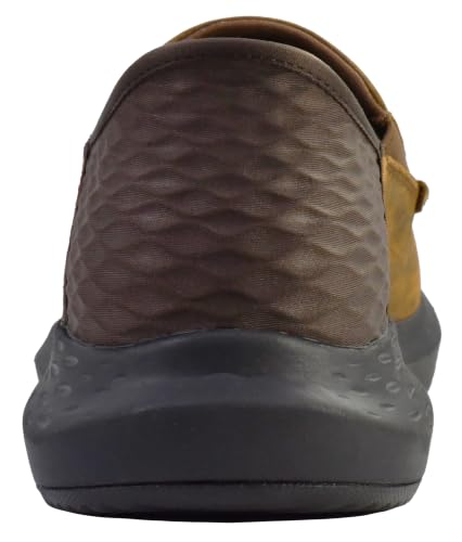 Image of Skechers Men's Moc Toe Leather Slip-ins Parson - Oswin Loafer | Casual, Slip-ins, Relaxed Fit, Air-Cooled Memory Foam, Leather