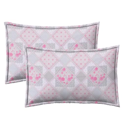 Image of Amazon Brand - Umi Soft Cotton 210 TC Bedsheet Set 90X108 Inch | King /Double Bed Sheet with 2 Pillow Covers 17x27 | Trendy Elegant Print