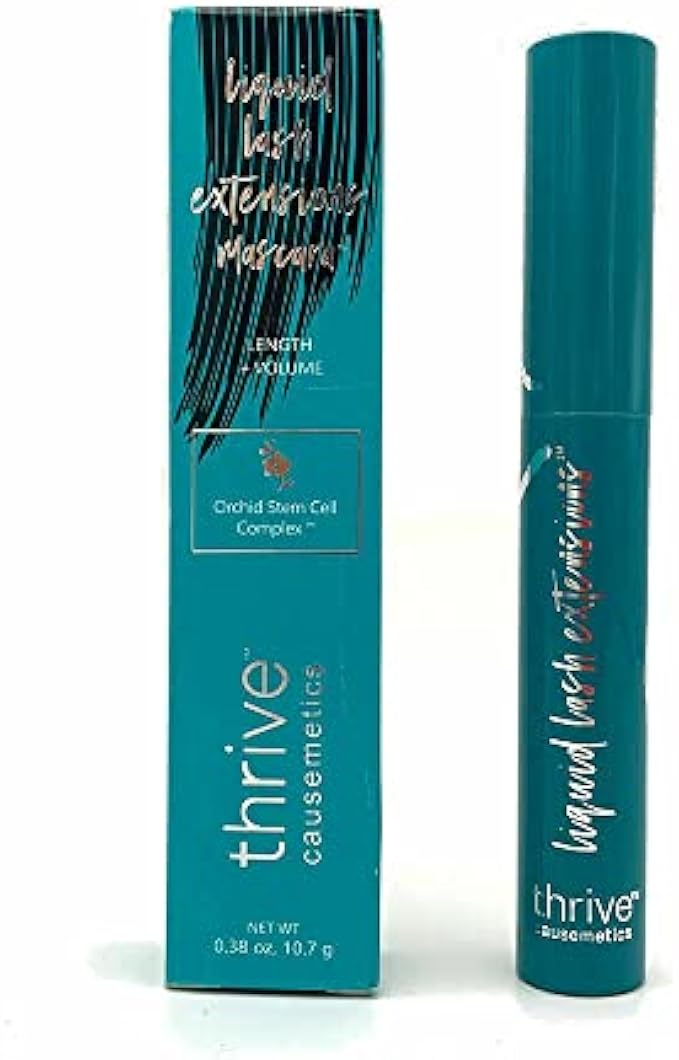 Thrive Lash Booster mascara Liquid Lash Extensions Mascara-Brynn (Rich Black) 10.7g/0.38 OZ