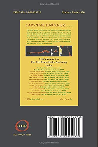 carving darkness (The Red Moon Anthology of English-Language Haiku)