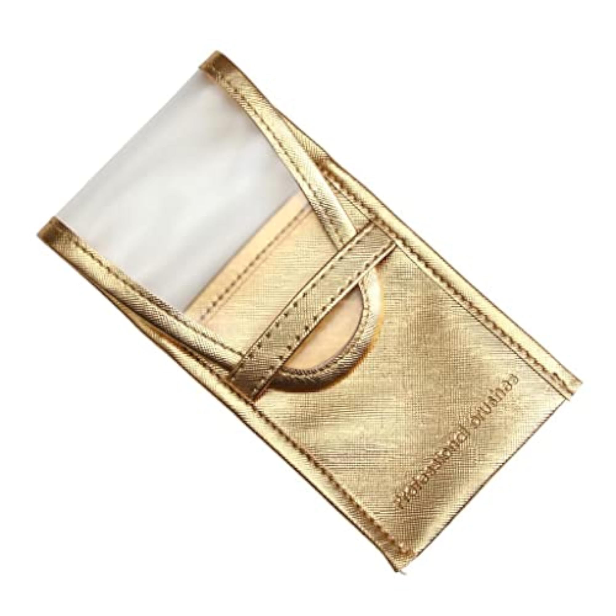 Travel Leather Makeup Bag for Beauty Brushes