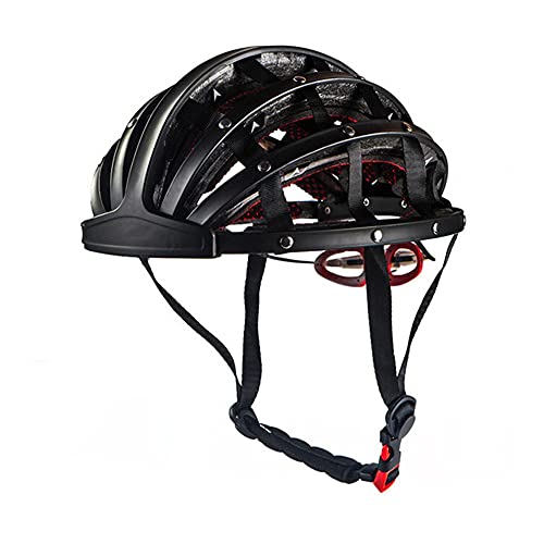 Heemtle Casque De Vélo Pliable Léger Réglable Portable Sécurité Casques De Vélo Vélo De Ville Sports Loisirs...