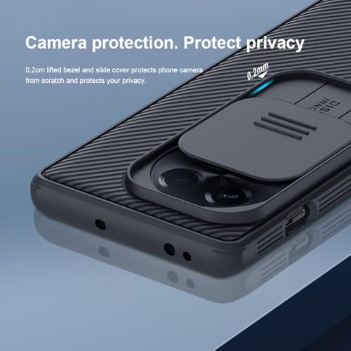 Image of PRITO Classic Series Compatible OnePlus 11R (1+11R) Back Case with Camera Cover, [Camera Lens Protector] [Scratch-Resistant] [360 Full Protection] Shockproof Slim Phone Case - PC+TPU (1+11 R).