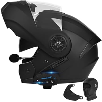 full face helmet with bluetooth speakers