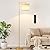 60" Floor Lamps with Remote Control & Bulb, Colors Temperature & Brightness Adjustable, Beige Shade & Gold Pole