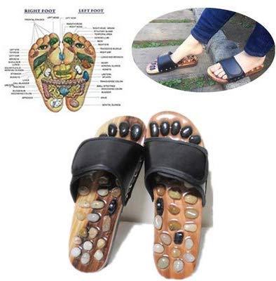 Dhruheer multicolored durable acupressure wooden massage slippers || Leg Foot Massor Slipper (Free Size) for Men and Women Dhruheer multicolored durable acupressure wooden massage slippers || Leg Foot Massor Slipper (Free Size) for Men and Women