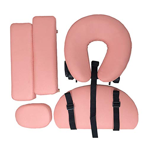 ANGEL USA 3-Section Aluminum 84"L Portable Massage Table Facial SPA Bed Tattoo w/Free Carry Case (Sakura Pink)