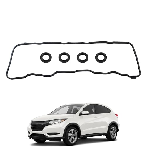 Image of Engine Valve Cover Gasket Set Compatible with 2006-2015 Honda Civic 2016-2017 HR-V 2013-2015 Acura ILX Replaces VS50741R VC246G 036-1953 12341RNAA01 30522RNAA01 714002100 VS50563 VS50741R