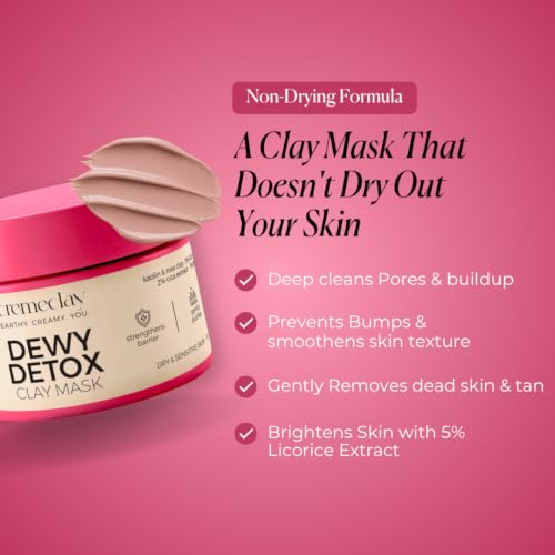 Cremeclay Dewy Detox Non-Drying Clay Mask 50g - Image 3