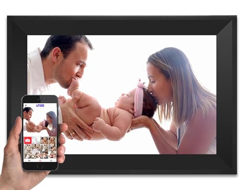 Uhale Digital Picture Frame WiFi Smart Picture Frames 10.1Inch HD Digital Photo Frame, 16GB Storage,...