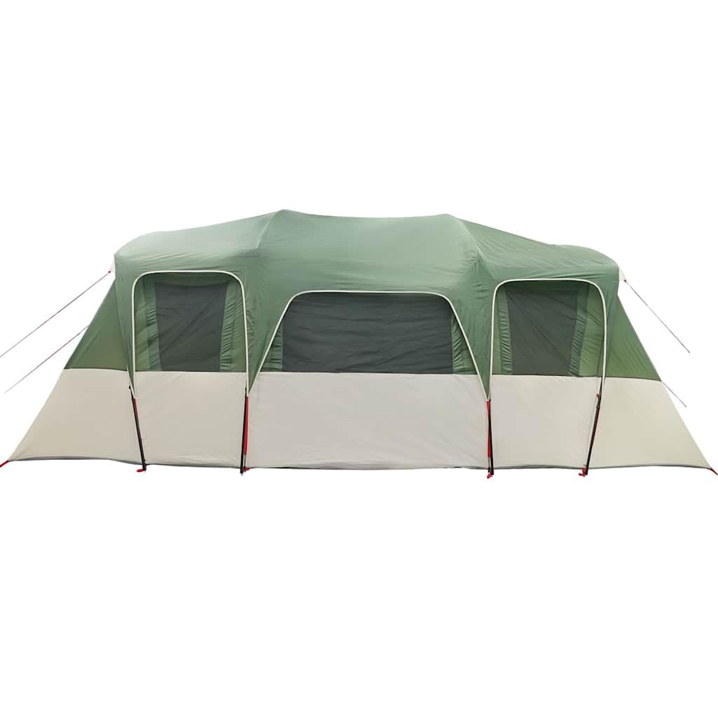 Générique Tente familiale Tunnel 16 Personnes Vert imperméable,Équipements Sportifs,Loisirs de Plein air,Camping et randonnée,Tentes,Vert,19.9 KG,94707