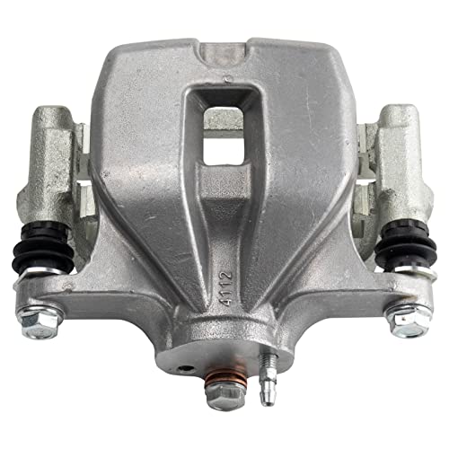 Image of TRQ Rear Left Brake Caliper w /Bracket Drivers Side | For 2008-2013 Toyota Highlander