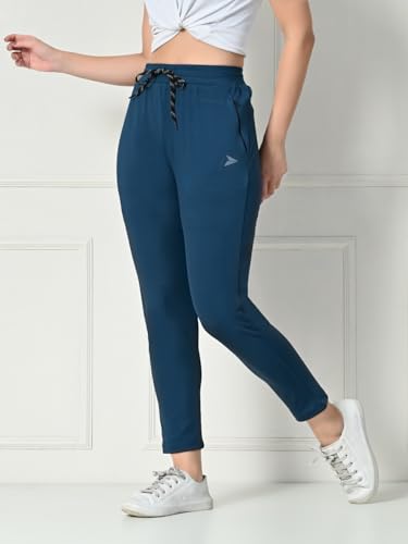 Image of FITINC Premium Trackpant with Zippers Pockets for Women - Best for Gym, Yoga, Workout and Casual Wear