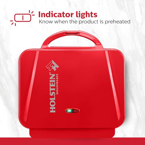 Holstein Housewares HU-09006R Cupcake Maker, Red