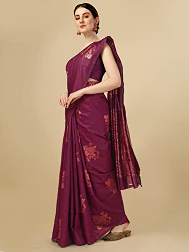 Image of Avantika Fashion Women's Kanjivaram Soft Silk Banarasi Sarees With Blouse Piece