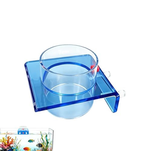 Alimentador Fluorescente para Peces con Dosificación Visible en Acuarios 8