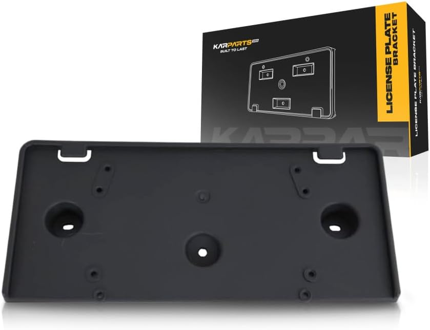 for Ford Edge 2019 2020 2021 2022 License Plate Bracket | Front | Made of PP Plastic | Replacement for FO1068172 | KT4Z17A385AB