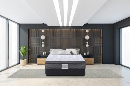 La mejor comparación de Colchones america matrimonial más recomendados. 44 COLCHONES DORMILON | América London Colchón Matrimonial | 5 Años de Garantía | Resortes Infiniti Altura 27 cm Firmeza Media | Colchón Ortopédico | Perfect Side | Colchoneta...