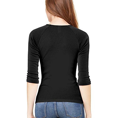 Classic Long Sleeve Tops Women Geometrical Vintage Persian Womens Casual Fitted T Shirt Medium