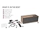 VULKKANO T50 ARC Aktivlautsprecher mit 50W Leistung, 4 Doppelrohr Woofer, HDMI ARC, Bluetooth 5.0, RCA, AUX, USB, Lautsprecher für Fernseher, den Tisch oder das Regal