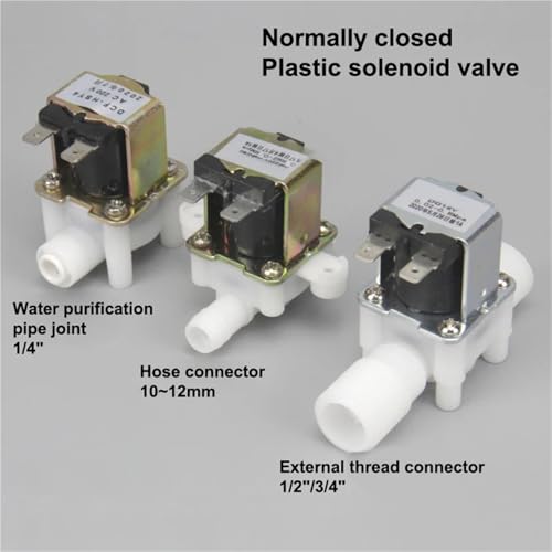 Électrovanne pour machine à laver et distributeur d'eau connecté 12V - 3