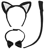 Erhältlich ist das Set in einer Einheitsgröße für Kinder. Verwandeln Sie Ihr Kind in ein süßes Kätzchen oder einen süßen Kater