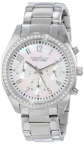 Caravelle by Bulova Women's 43L159 Analog White Dress Watch