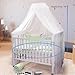 Joylife Baby Net Baby Toddler Bed Crib Dome Canopy Netting (White)