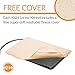 K&H Pet Products Lectro-Kennel Heated Outdoor Dog Pad, Durable Rigid ABS Plastic Waterproof Heated Pad for Cat & Dog Houses Outdoor, Washable Cover, Safety Listed - Large 28.5 X 22.5in Black 80W