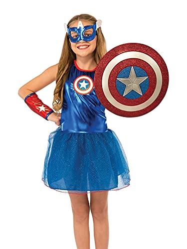Disfraz Marvel American Dream para niño, talla L, azul miniatura 2