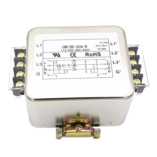 Filtre de puissance triphasé CW12B-30A-R stoppe bruits 380V