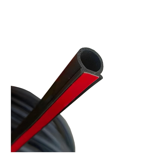 XINLIYA汽车门橡胶密封条 D型自粘隔音条